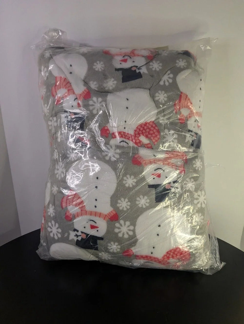 Wearable Blanket Christmas Themed Snowman OS